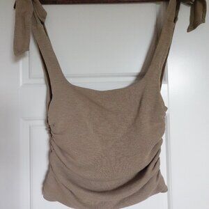 Free People Boulevard Rouched Cropped Tank for Women